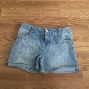 Girl jean shorts